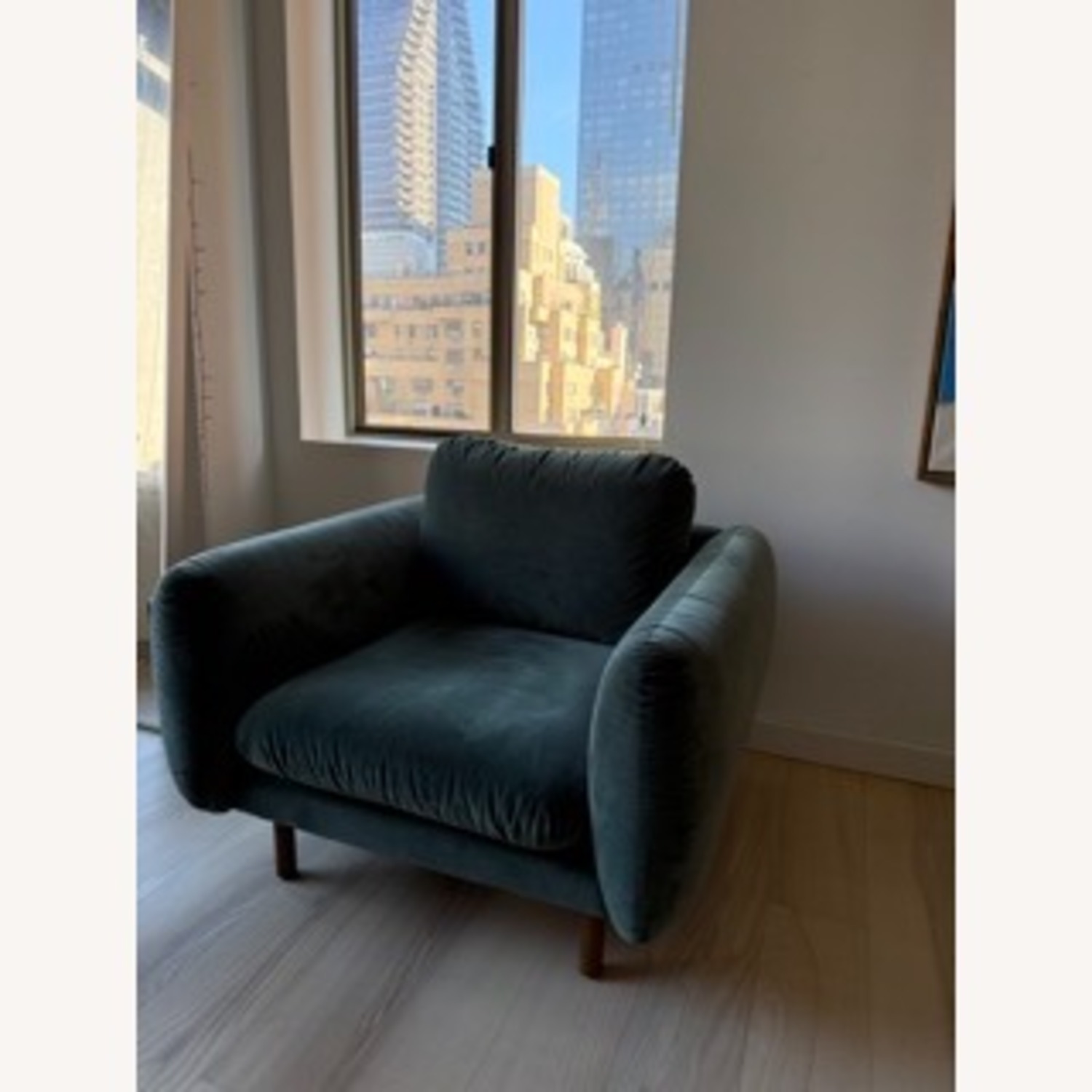 Article Velvet Green Lounge Chair  - image-2