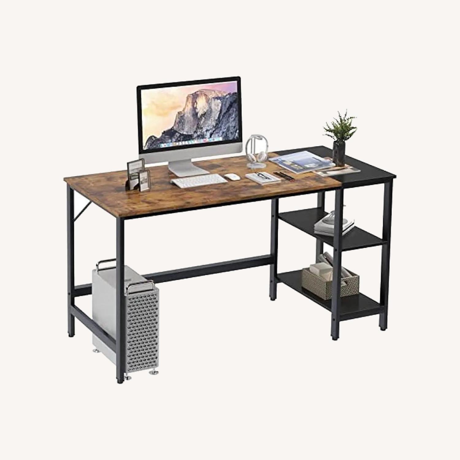 Soges 55.1 Inch Home Office Computer Desk  - image-0
