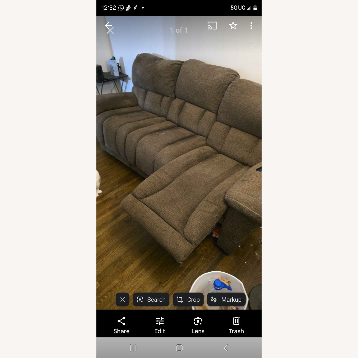Lane Reclining Sofa - image-1