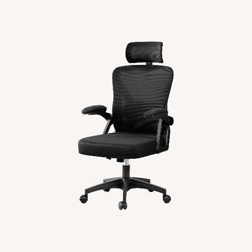 Used High Back Ergonomic Mesh Chair with Lumber Support for sale on AptDeco