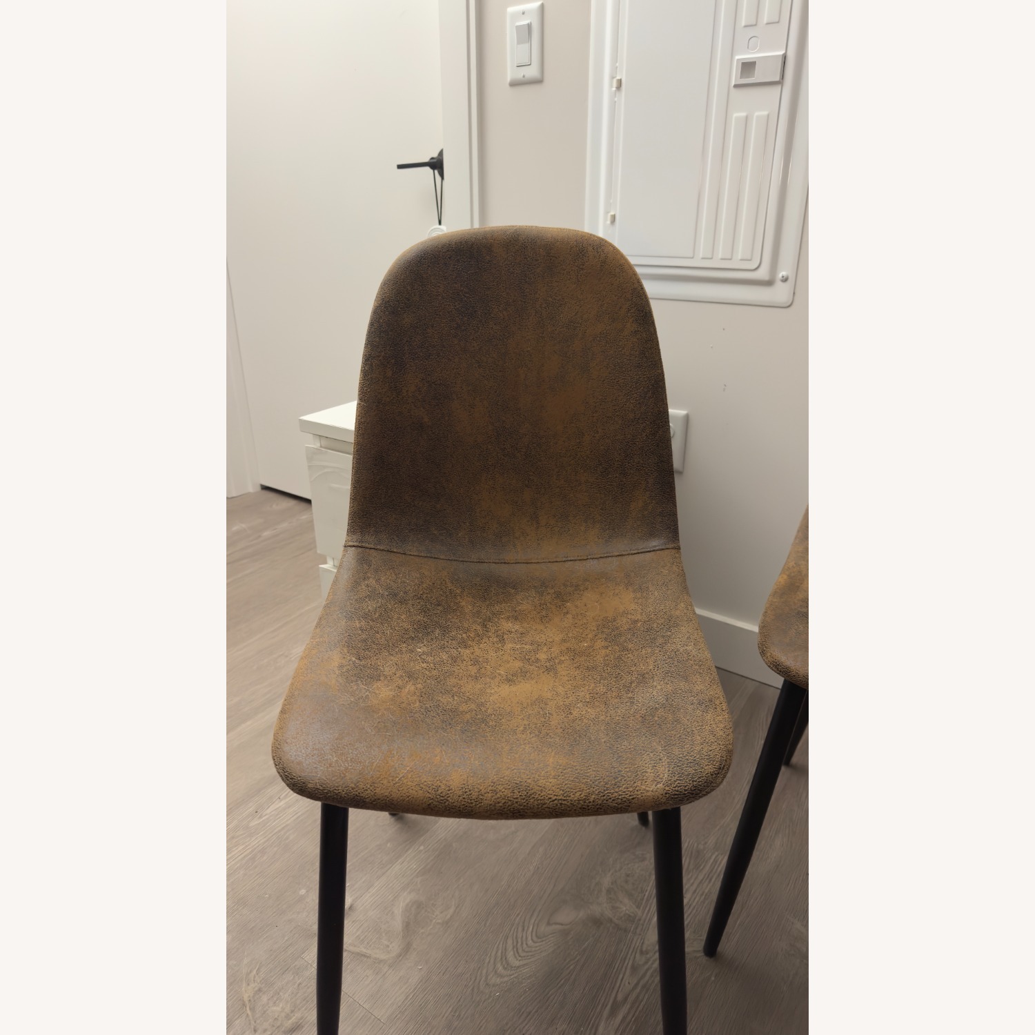 Dark Brown Dining Chairs - image-1