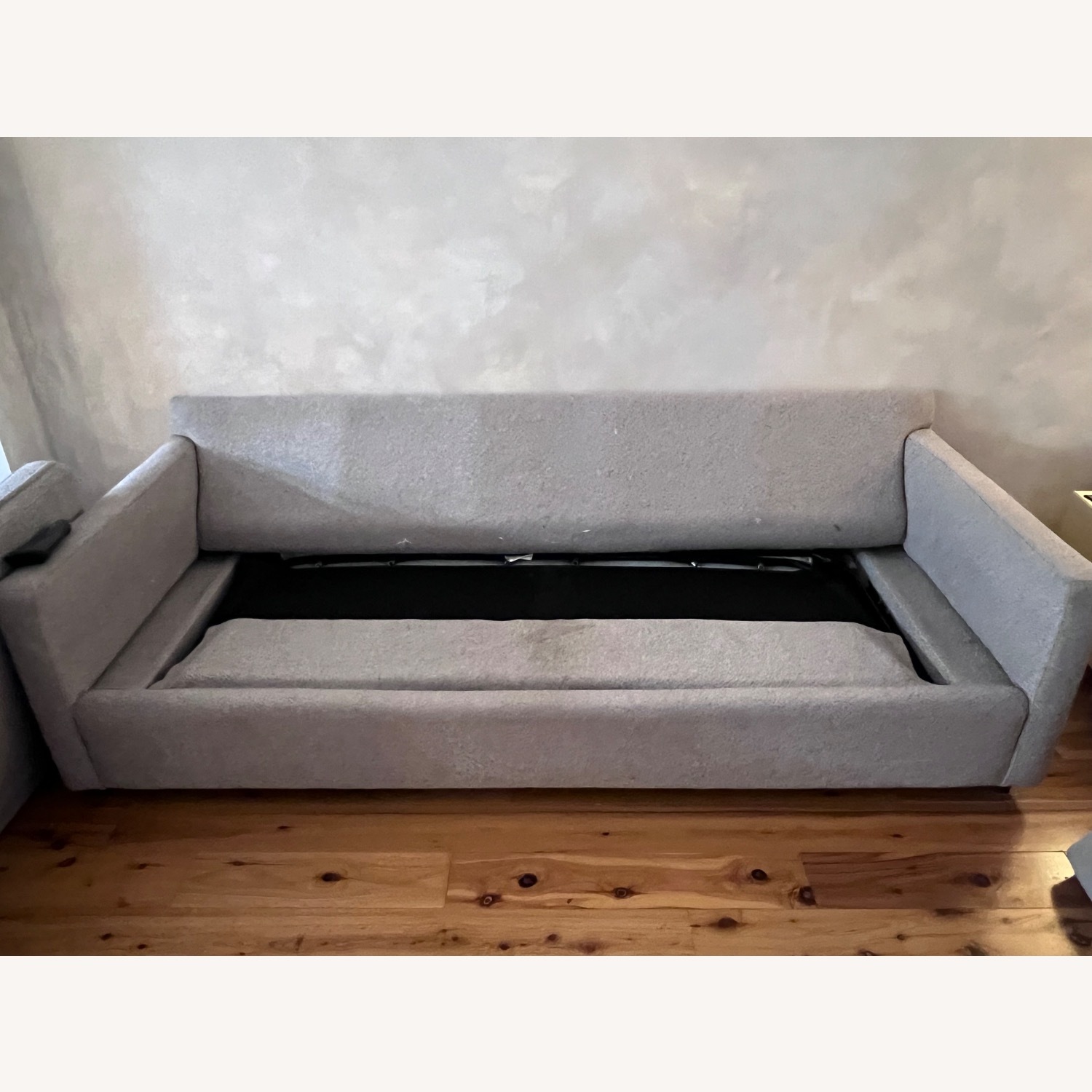 ABC Carpet and Home Lucali Light Gray Sleeper Sofa - image-3