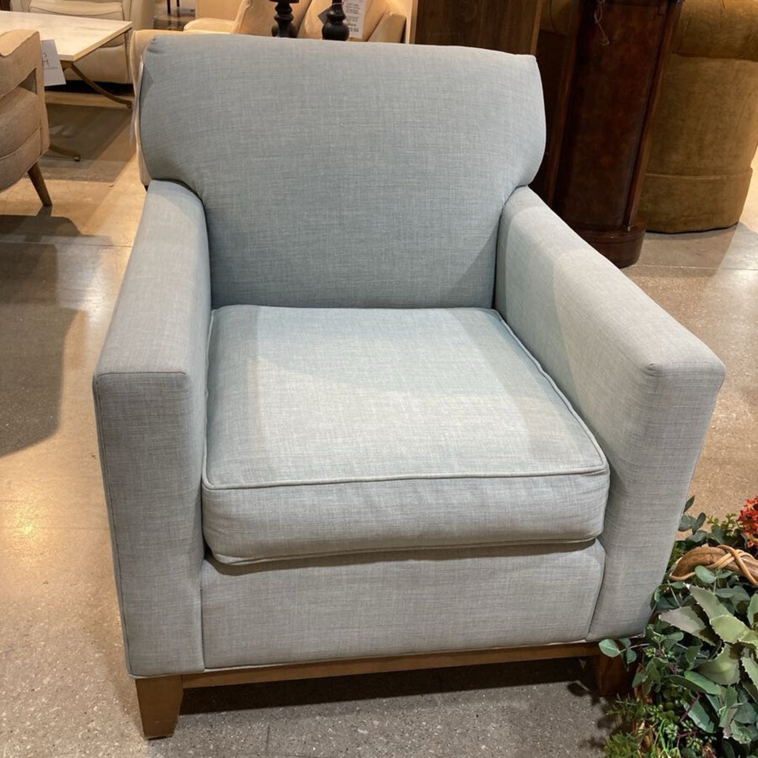 Rowe Furniture Upholstered Fabric Accent Armchair - image-2