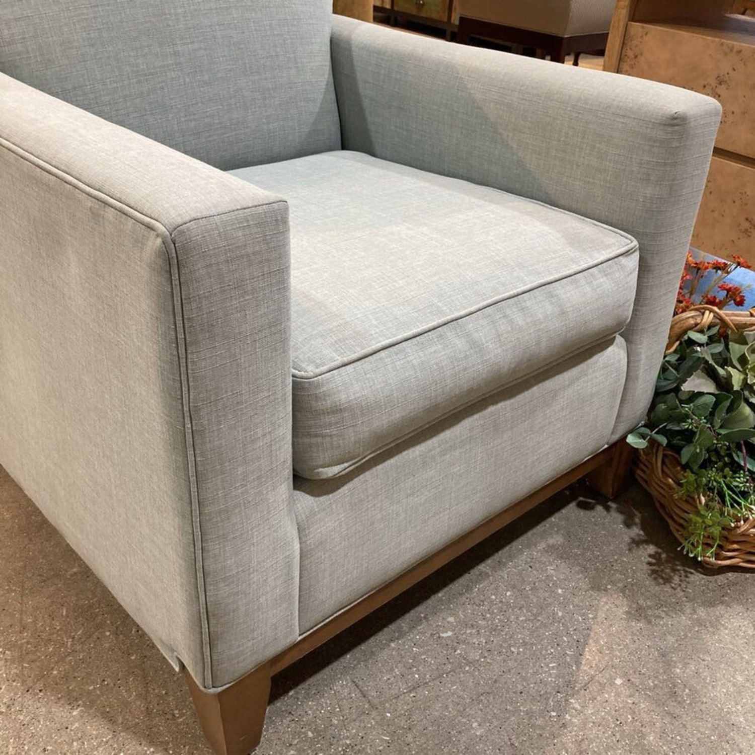 Rowe Furniture Upholstered Fabric Accent Armchair - image-3