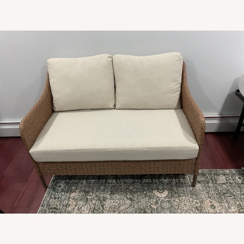 Used Outdoor Patio Loveseat (Assembled) for sale on AptDeco