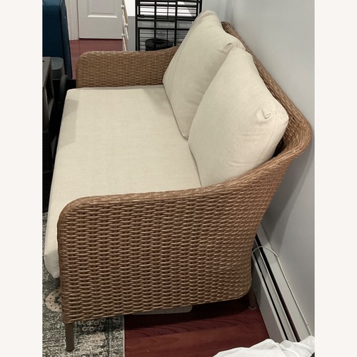 Used Outdoor Patio Loveseat (Assembled) for sale on AptDeco