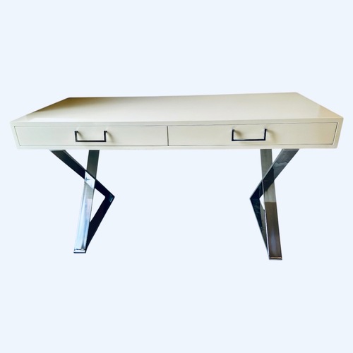 Used John Stuart Furniture White Wood Desk for sale on AptDeco