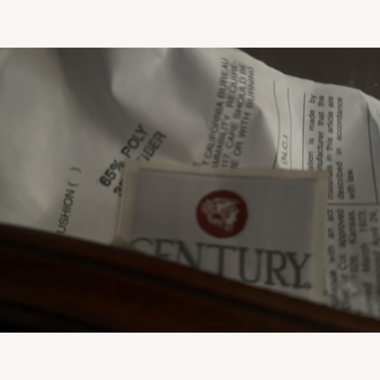 Century Furniture Blue Fabric Accent Chairs - image-3