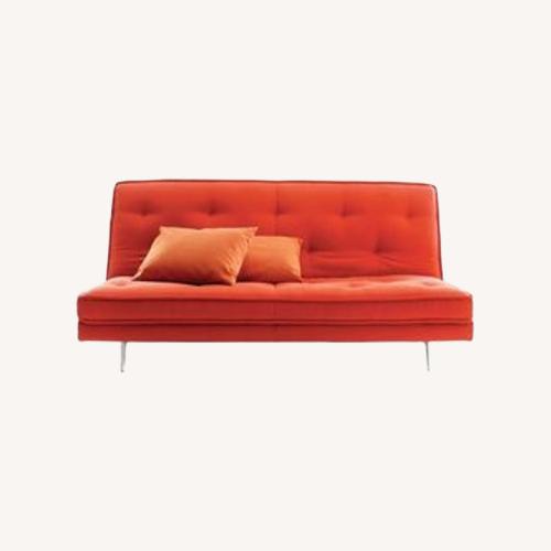 Used Ligne Roset Orange Futon for sale on AptDeco