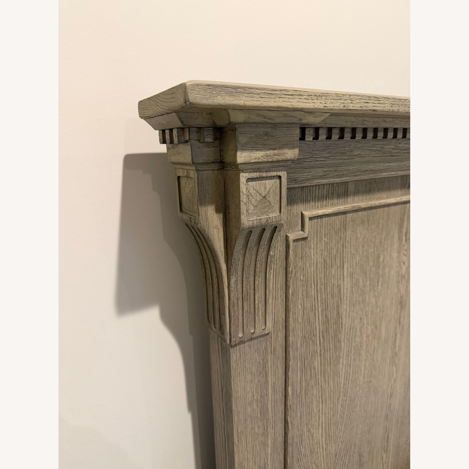 RH St. James King Bed - Antiqued Grey Oak - image-7