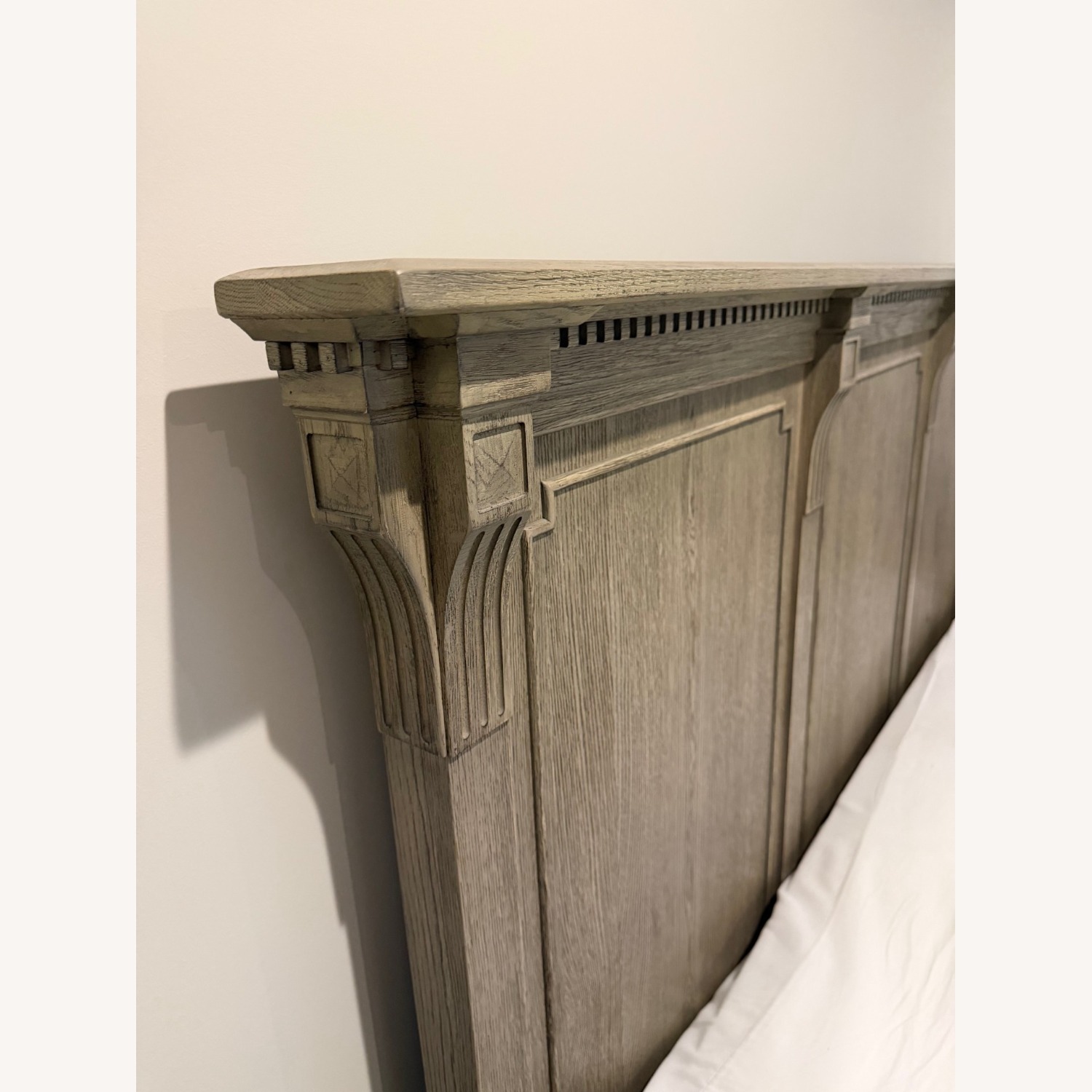 RH St. James King Bed - Antiqued Grey Oak - image-8