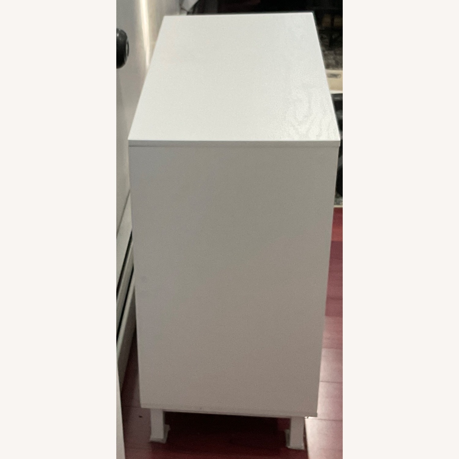 Contemporary White Dresser - image-1