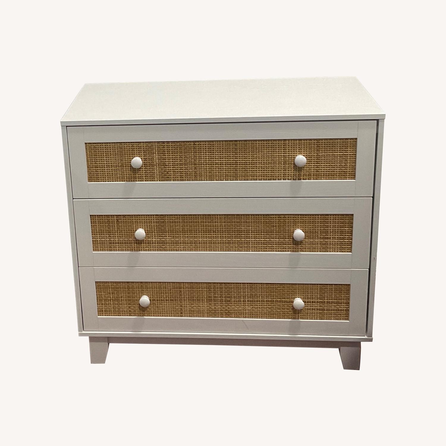 Contemporary White Dresser - image-0