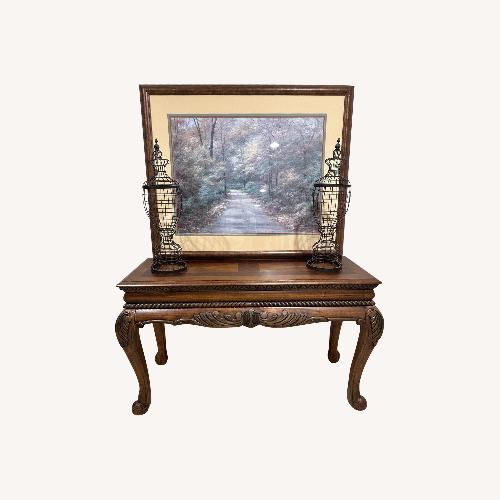 Used Timber Antique Console Table for sale on AptDeco