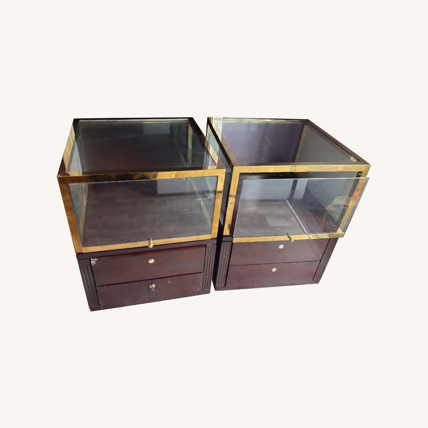 Brooks Bros Madison Ave Display Cabinets - image-0