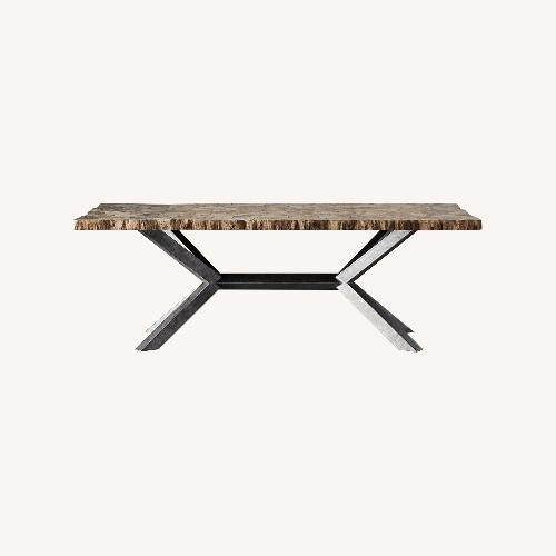 Used Arhaus Petra Dining Table  for sale on AptDeco