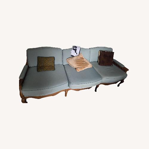 Used Vintage/Antique Finds Wood 3+ Seater Sofa for sale on AptDeco