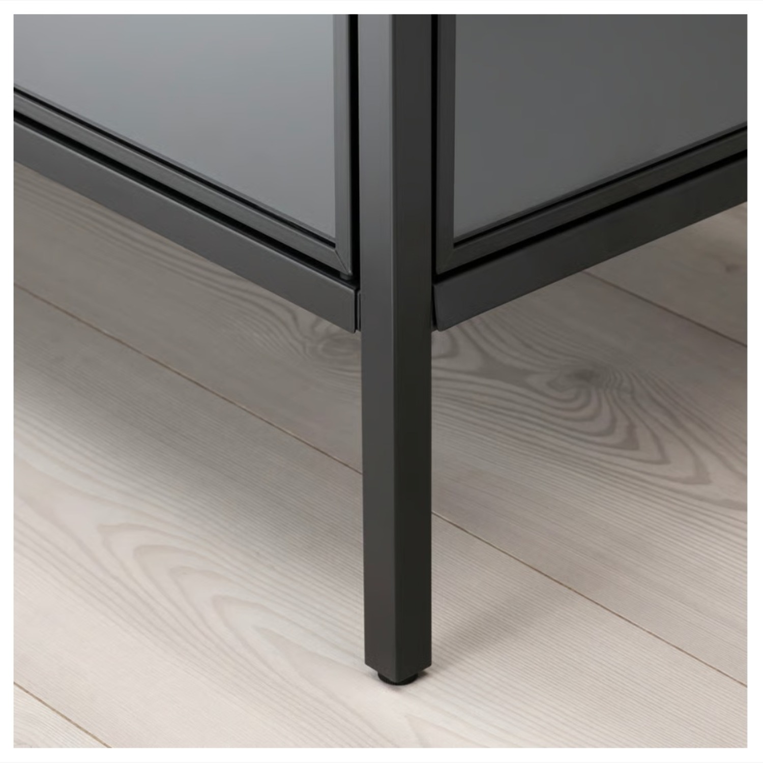 IKEA Rudsta Black Glass Sideboard - image-4