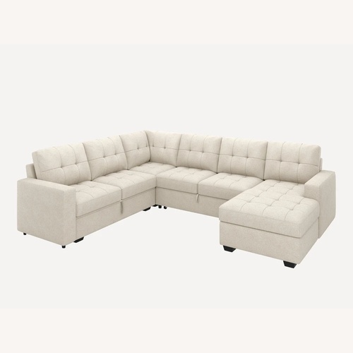 Used HONBAY Sleeper Sectional Sofa for sale on AptDeco