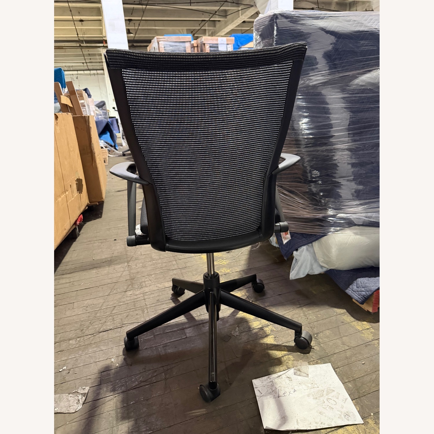 Haworth X99 Black Fabric Office Chair - image-3