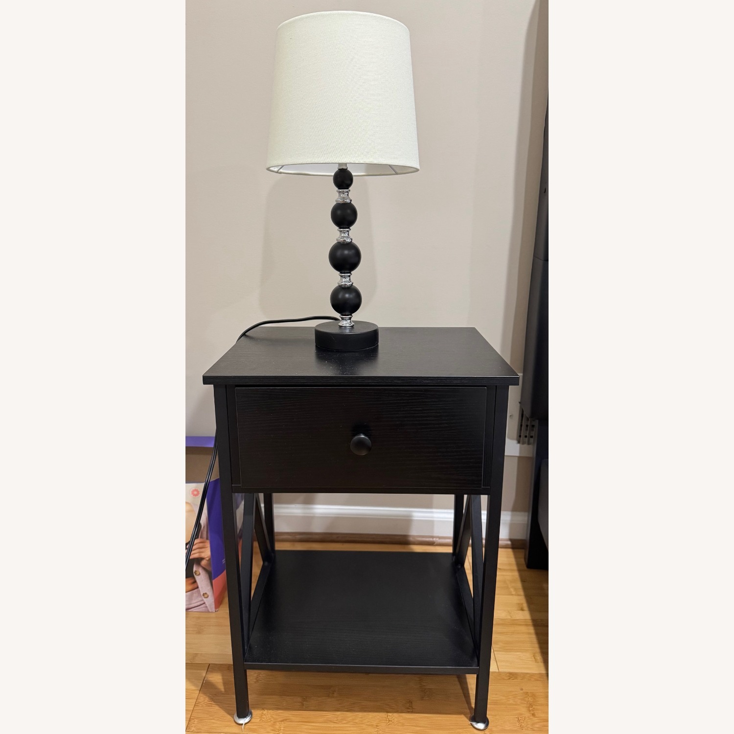 Amazon Vecelo Black Side Tables - image-2