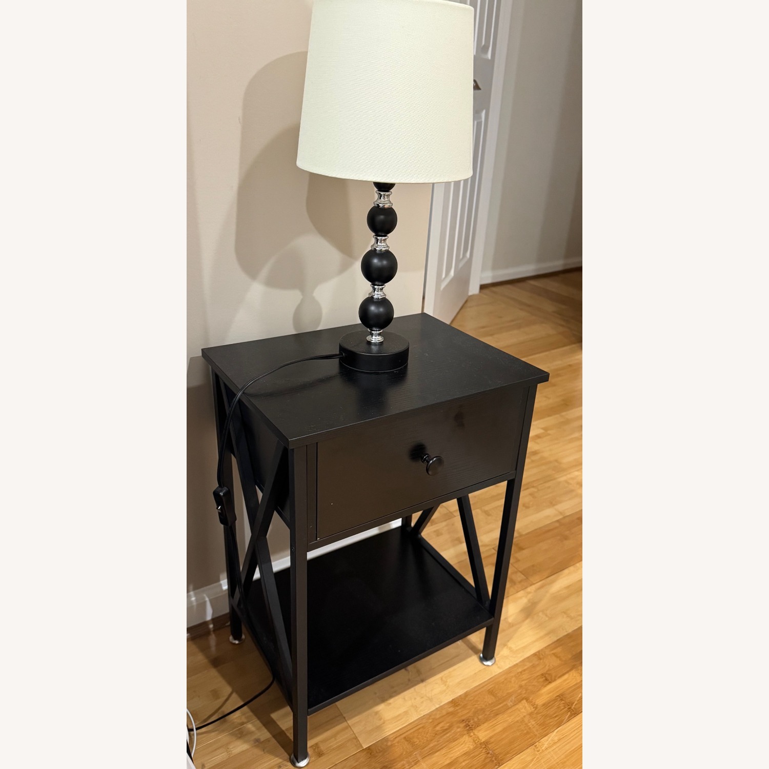 Amazon Vecelo Black Side Tables - image-4