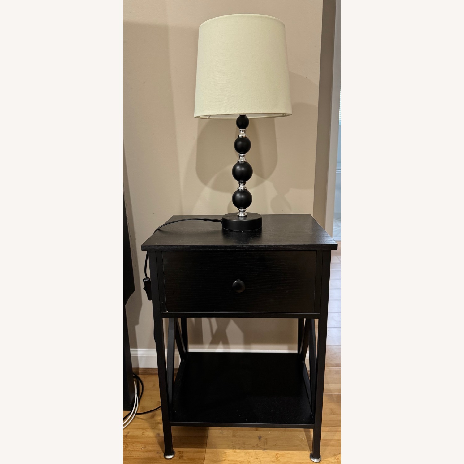 Amazon Vecelo Black Side Tables - image-1