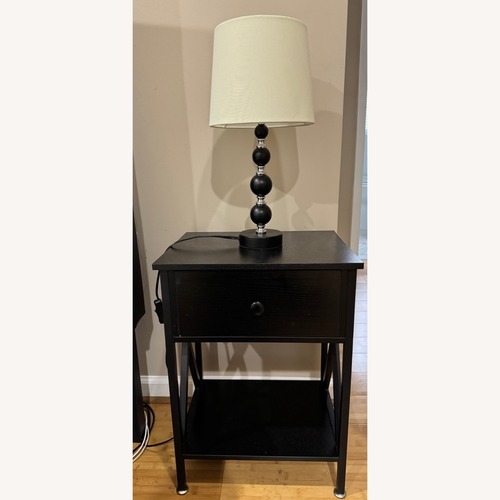 Used Amazon Vecelo Black Side Tables for sale on AptDeco