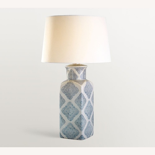 Used Pottery Barn Langley Ceramic Table Lamps for sale on AptDeco