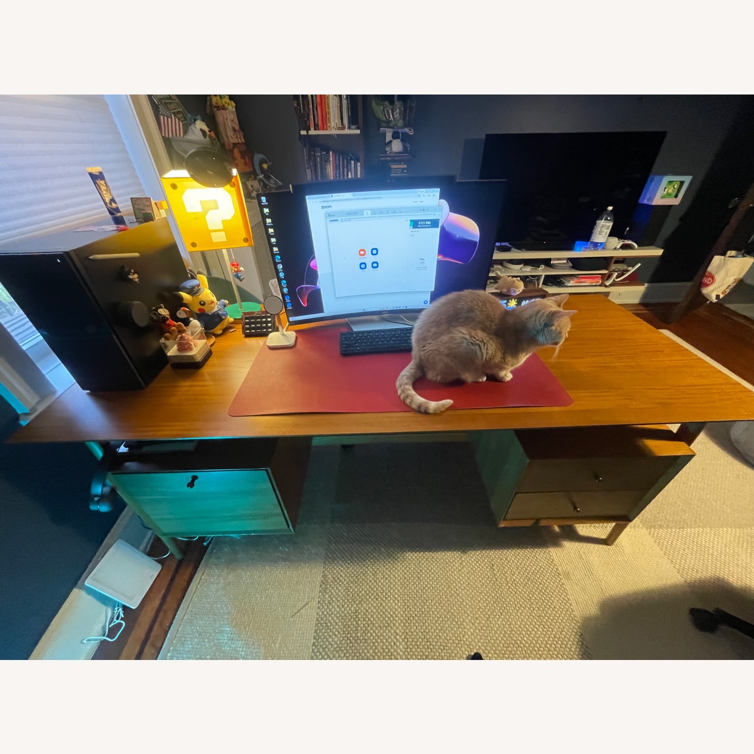 West Elm Mid Century Desk - image-2