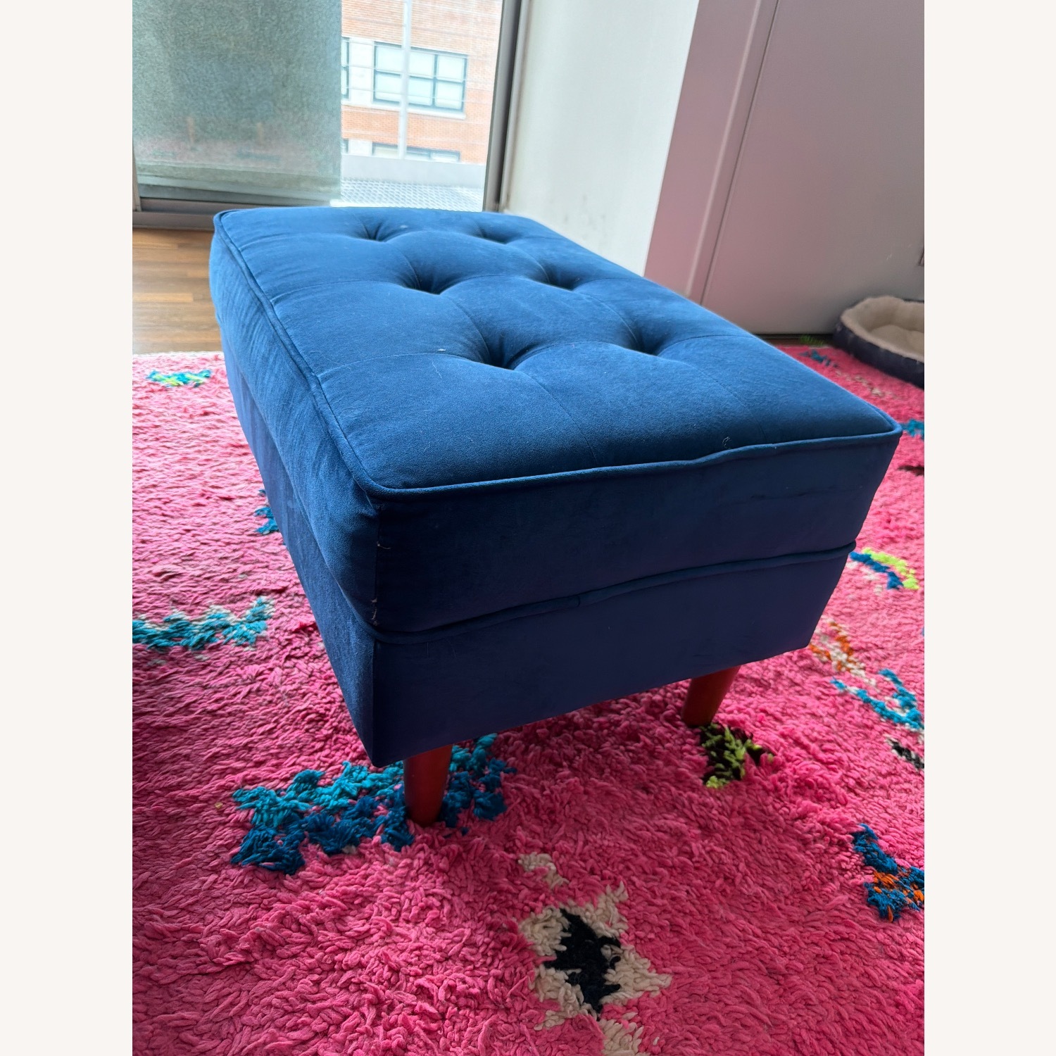 Article Sven Blue Velvet Sofa - image-7