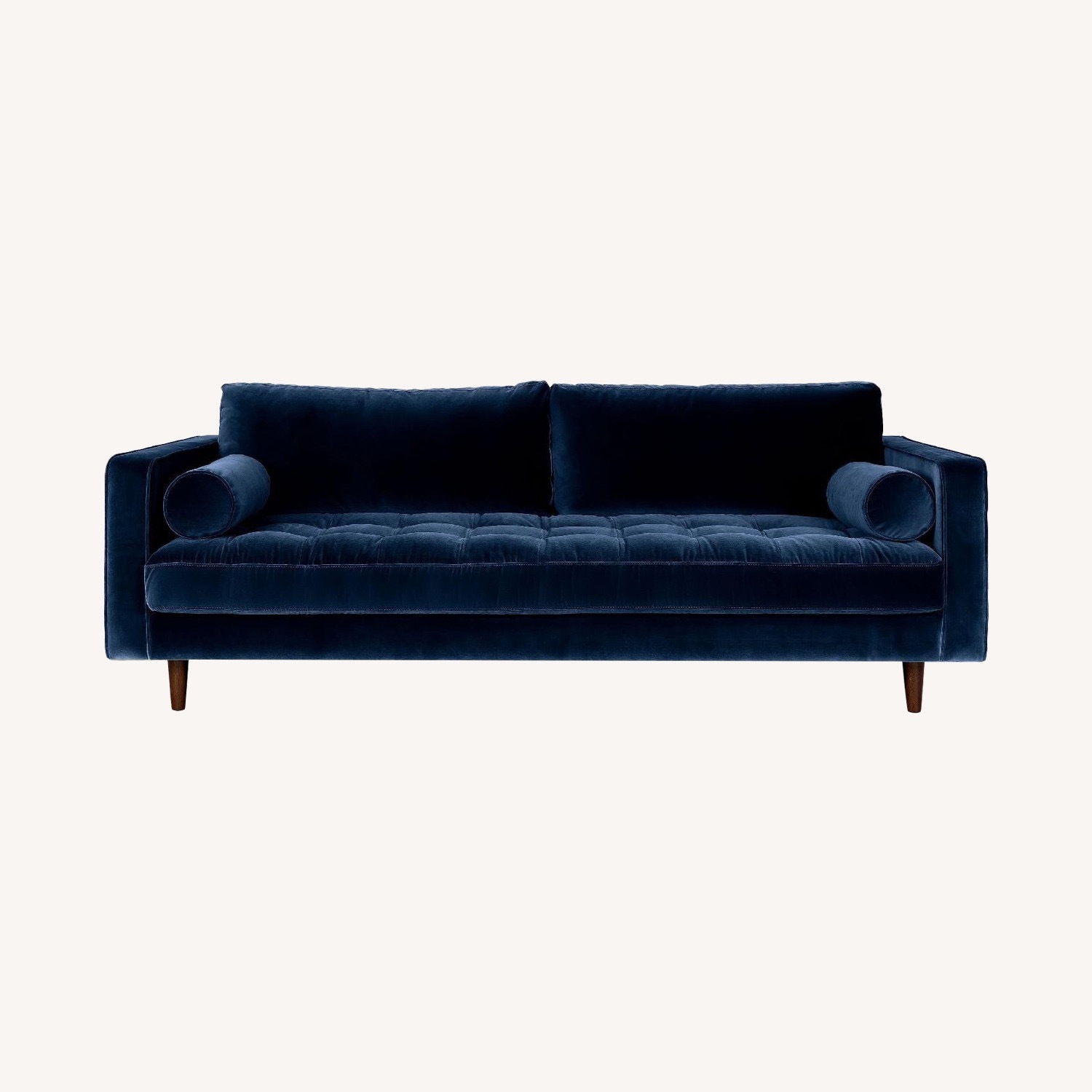 Article Sven Blue Velvet Sofa - image-0