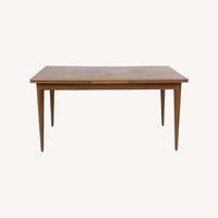 Dux Danish Modern Teak Extendable Dining Table