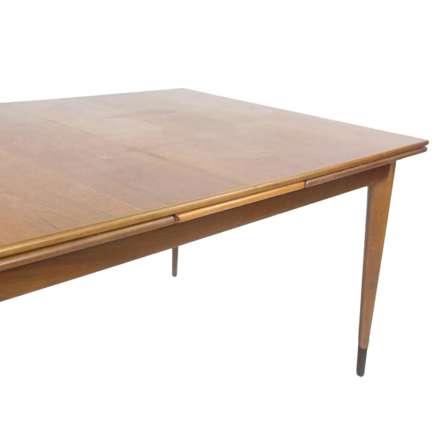 Dux Danish Modern Teak Extendable Dining Table - image-3