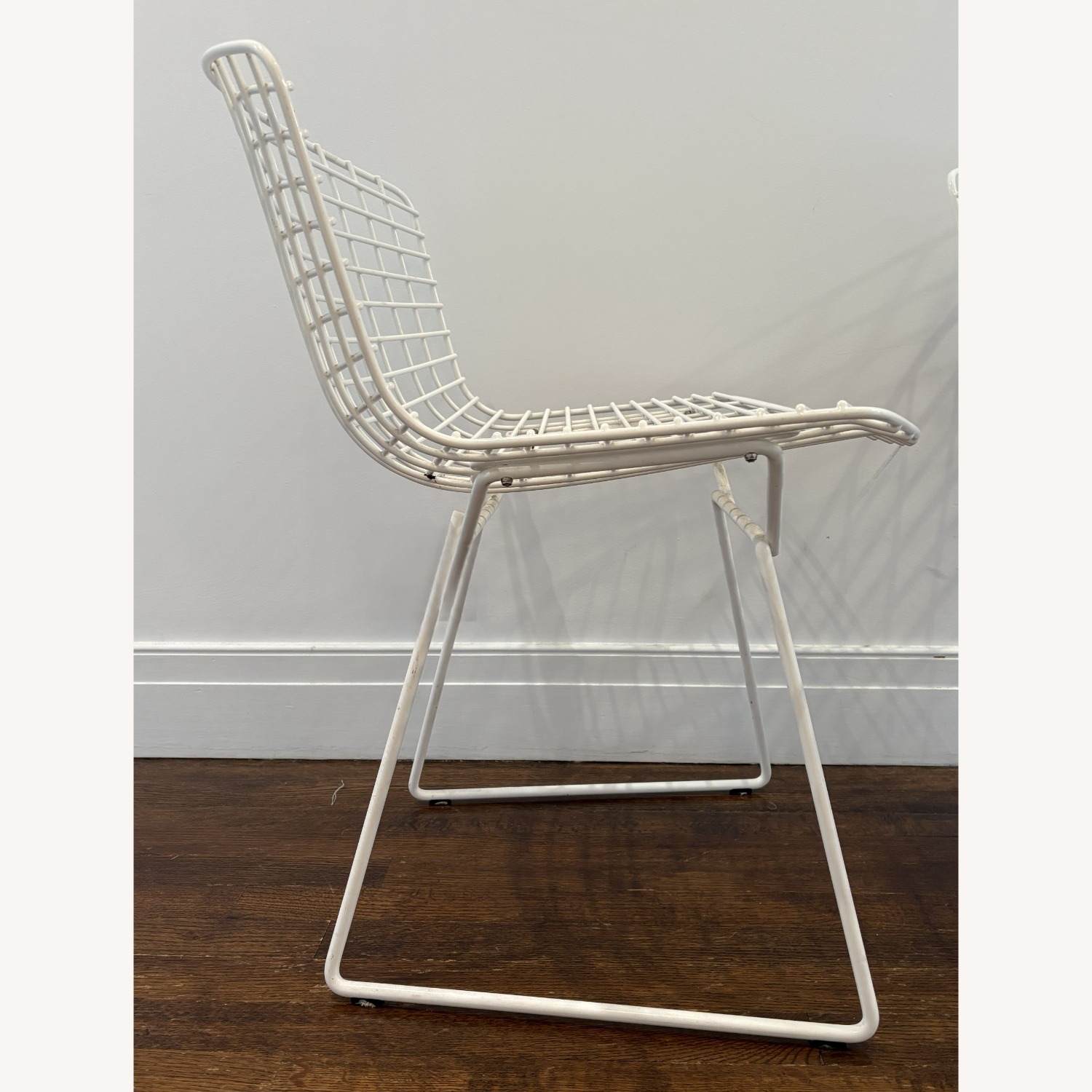 Knoll Bertoia Replica White Accent Chairs - image-4