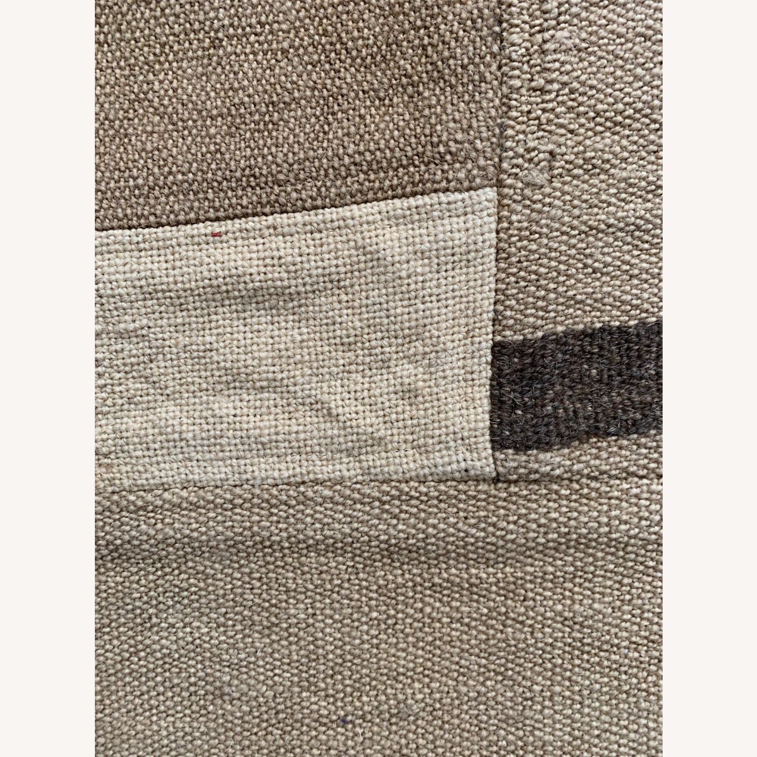 Kilim Patchwork Wool Area Rug 4' x 6' - image-3