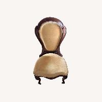 A Matching set of four Victorian Slipper Chairs