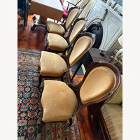 A Matching set of four Victorian Slipper Chairs