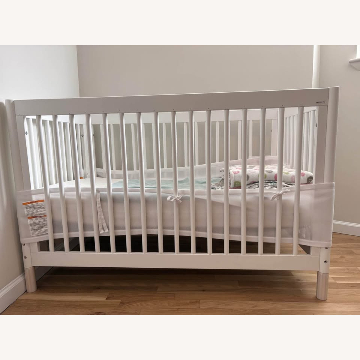 Crib for Nursery (White) - image-1