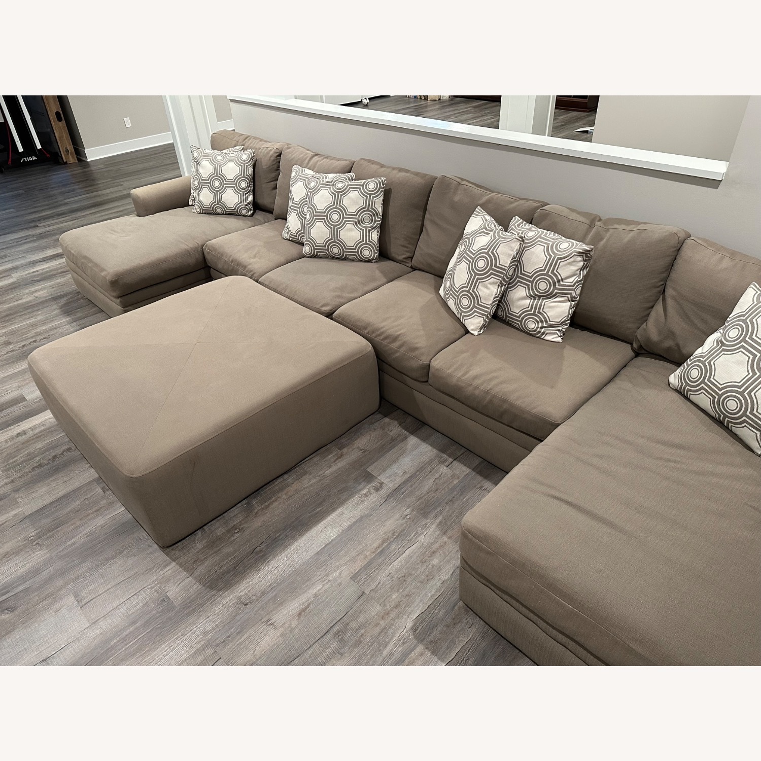 Restoration Hardware Maxwell Double Chaise Sectional - image-3