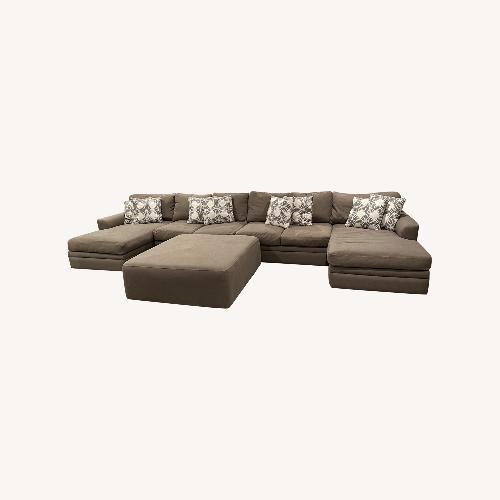 Used Restoration Hardware Maxwell Double Chaise Sectional for sale on AptDeco