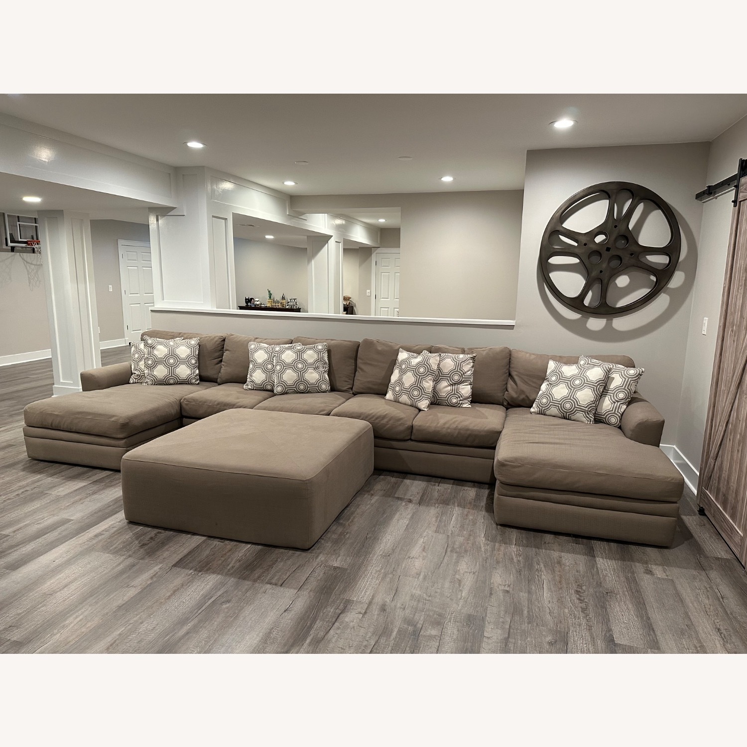 Restoration Hardware Maxwell Double Chaise Sectional - image-0