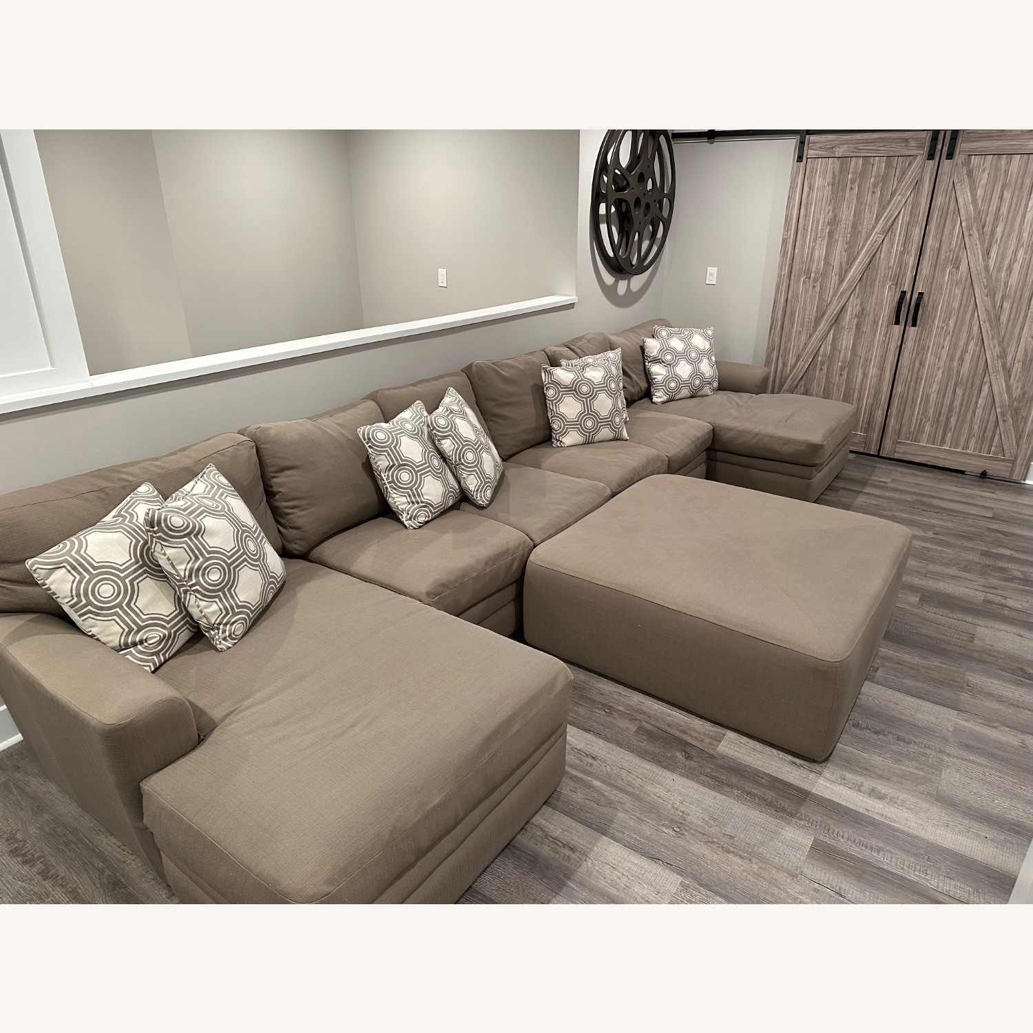 Restoration Hardware Maxwell Double Chaise Sectional - image-1