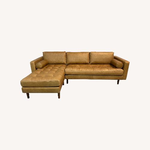 Used Poly and Bark Napa Sectional Sofa for sale on AptDeco