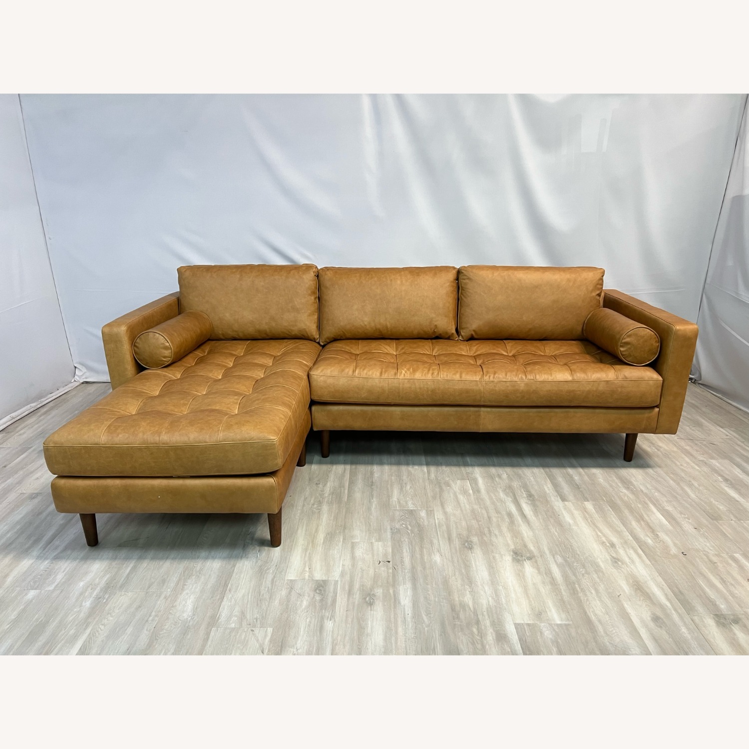 Poly and Bark Napa Sectional Sofa - image-1