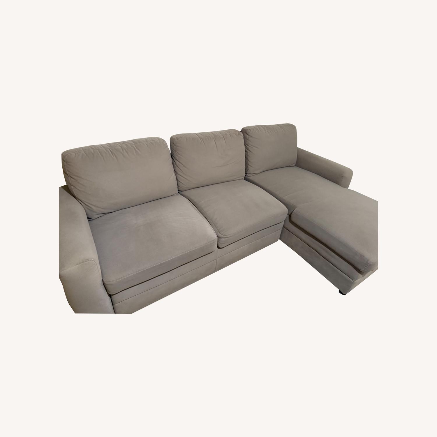 Sectional Sleeper Sofa With Storage - image-0
