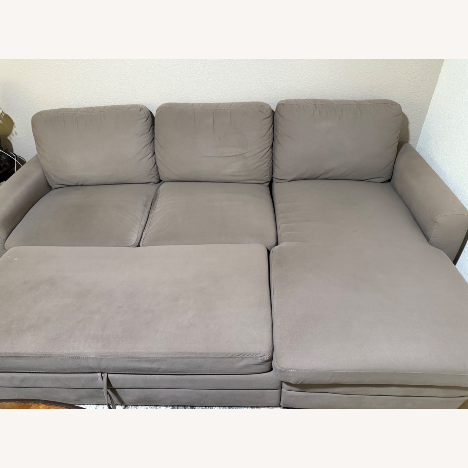 Sectional Sleeper Sofa With Storage - image-2
