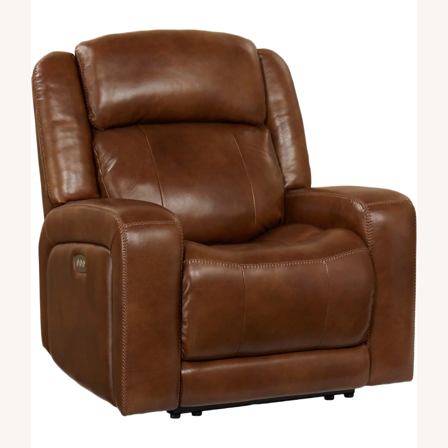 Haverty’s Light Aviator Light Brown Recliner - image-6