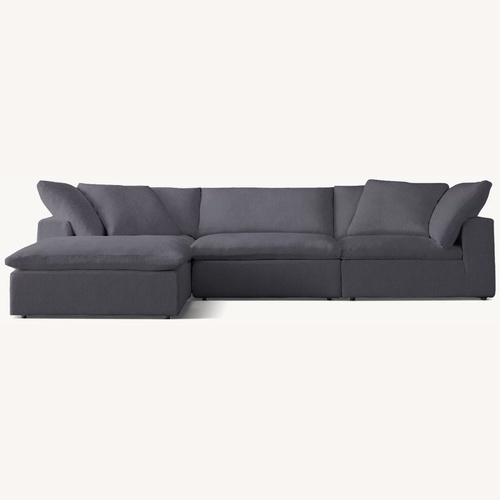 Used Restoration Hardware Cloud Couch 4-piece Sectional for sale on AptDeco