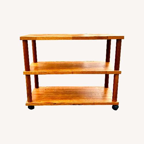 Used Unit of Teakwood Shelves for sale on AptDeco